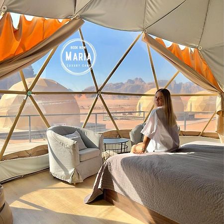 Rum Maria Luxury Camp & Bubble Rooms Wadi Rum Buitenkant foto