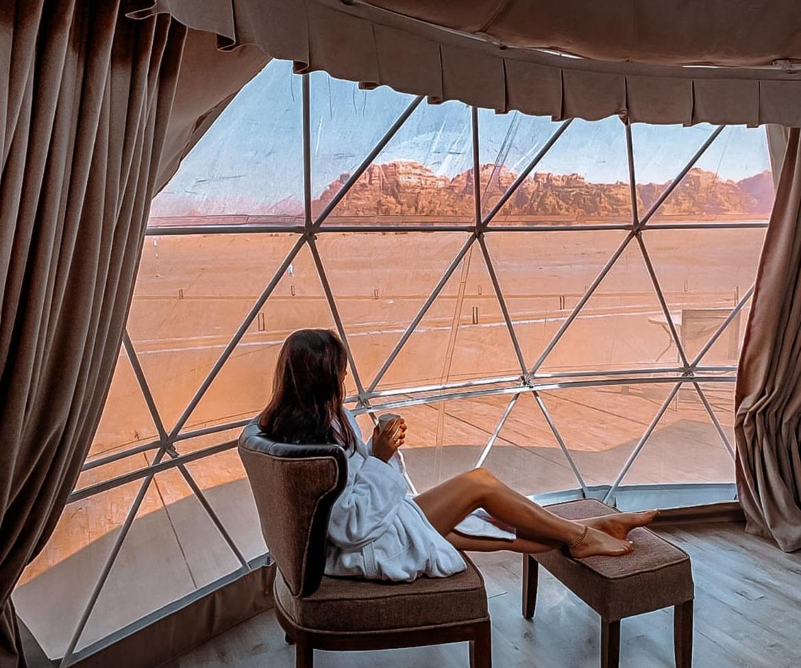 Rum Maria Luxury Camp & Bubble Rooms Wadi Rum Buitenkant foto