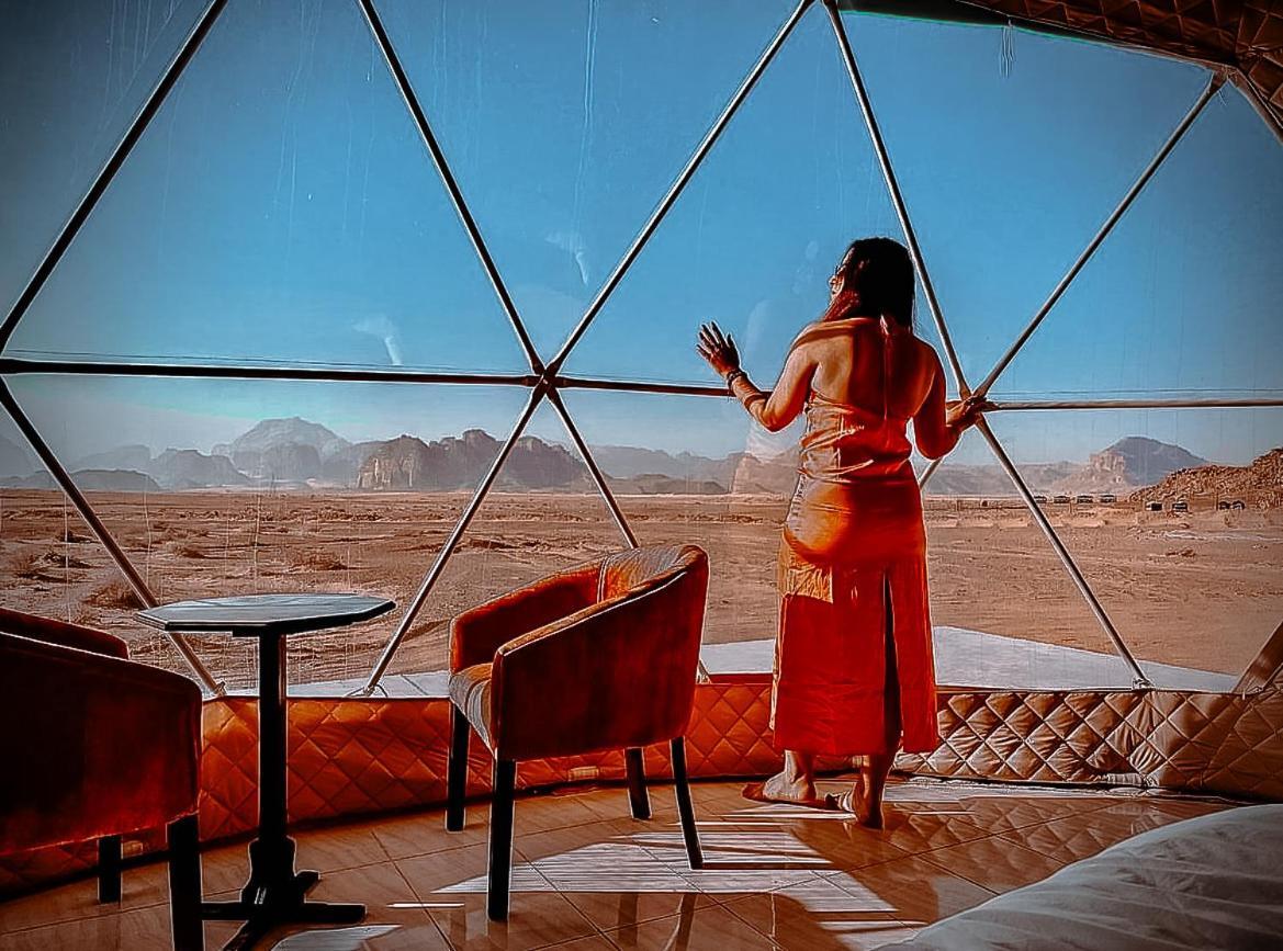Rum Maria Luxury Camp & Bubble Rooms Wadi Rum Buitenkant foto