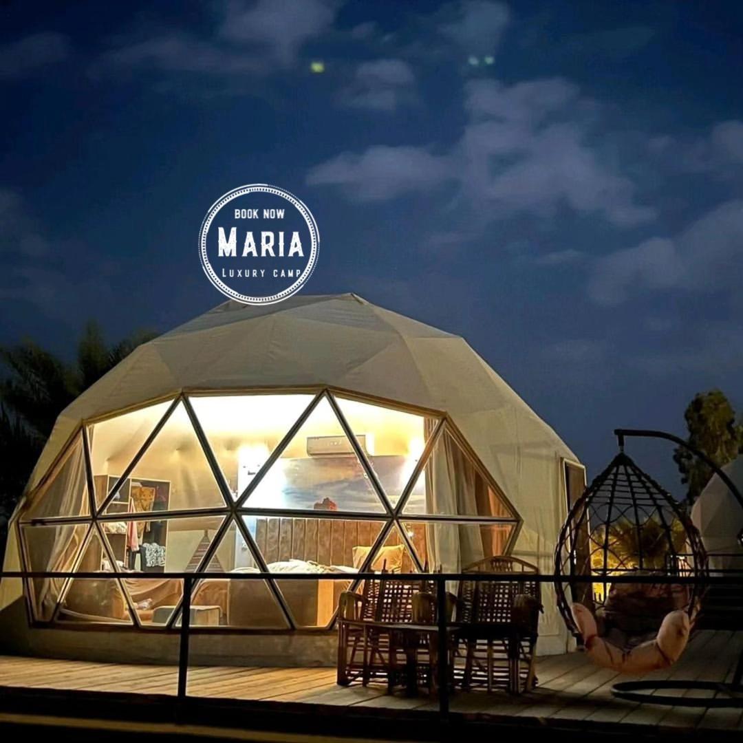 Rum Maria Luxury Camp & Bubble Rooms Wadi Rum Buitenkant foto